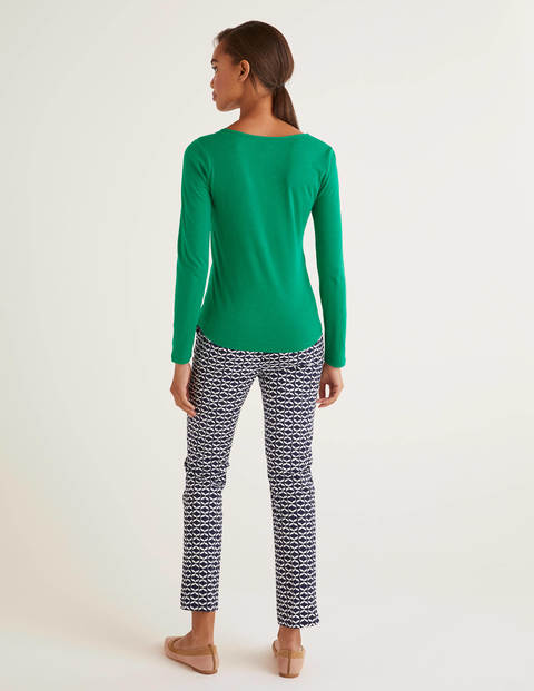 Supersoft Scoop Neck Tee - Forest Supersoft Scoop Neck Tee - Forest