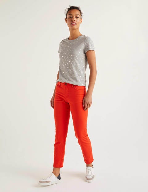 Henrietta Jersey Tee - Grey/Pewter Metallic Spot Henrietta Jersey Tee - Grey/Pewter Metallic Spot