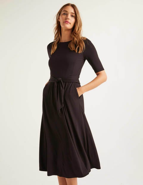 Eloise Jersey Dress - Black Eloise Jersey Dress - Black
