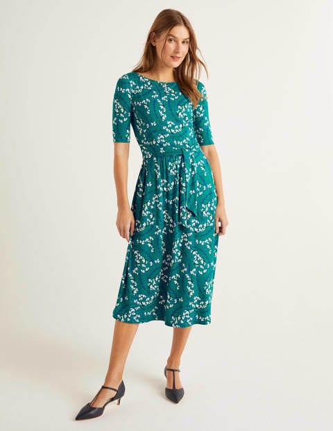 Eloise Jersey Dress - Vibrant Teal, Jolie Eloise Jersey Dress - Vibrant Teal, Jolie