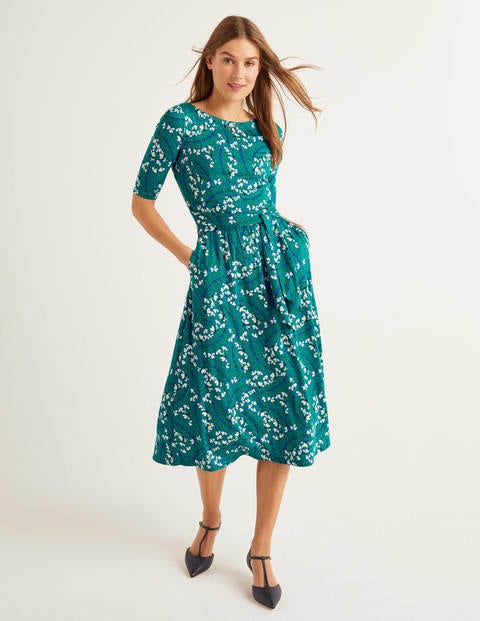 Eloise Jersey Dress - Vibrant Teal, Jolie Eloise Jersey Dress - Vibrant Teal, Jolie