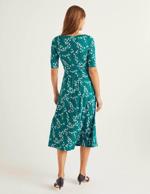 Eloise Jersey Dress - Vibrant Teal, Jolie Eloise Jersey Dress - Vibrant Teal, Jolie