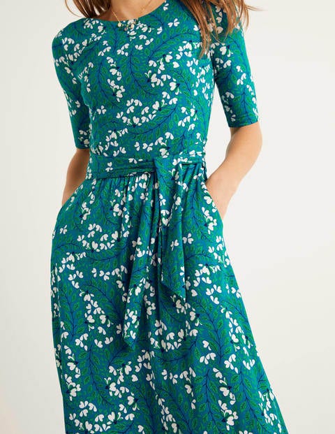 Eloise Jersey Dress - Vibrant Teal, Jolie Eloise Jersey Dress - Vibrant Teal, Jolie