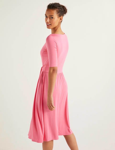 Eloise Jersey Dress - Bright Camellia Eloise Jersey Dress - Bright Camellia