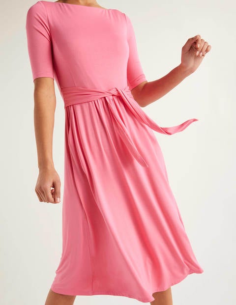 Eloise Jersey Dress - Bright Camellia Eloise Jersey Dress - Bright Camellia