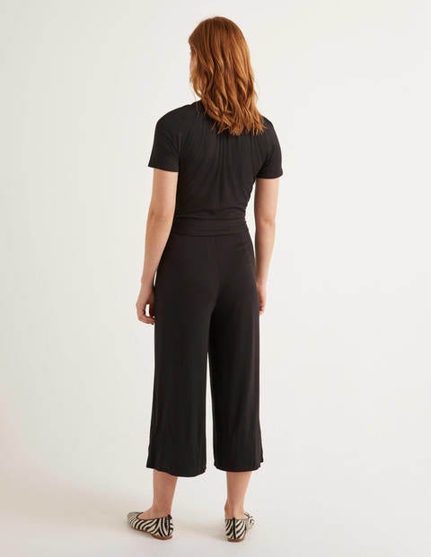 Edith Jersey Jumpsuit - Black Edith Jersey Jumpsuit - Black