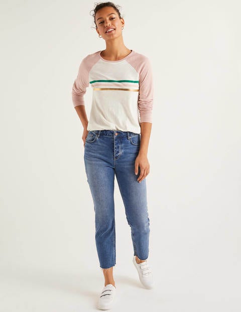 Allie Jersey-T-Shirt - Milchshake/Naturweiß/Bunt Allie Jersey-T-Shirt - Milchshake/Naturweiß/Bunt