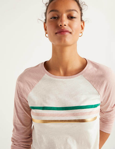 Allie Jersey-T-Shirt - Milchshake/Naturweiß/Bunt Allie Jersey-T-Shirt - Milchshake/Naturweiß/Bunt