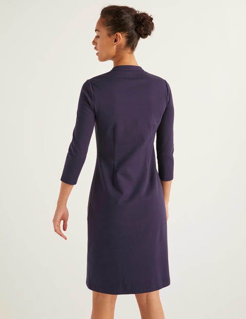 Florence Ponte Shift Dress - Navy Florence Ponte Shift Dress - Navy