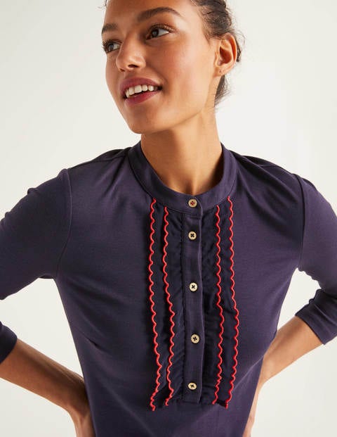Florence Ponte Shift Dress - Navy Florence Ponte Shift Dress - Navy