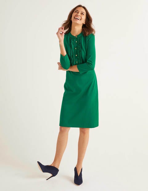 Florence Ponte Shift Dress - Forest Florence Ponte Shift Dress - Forest
