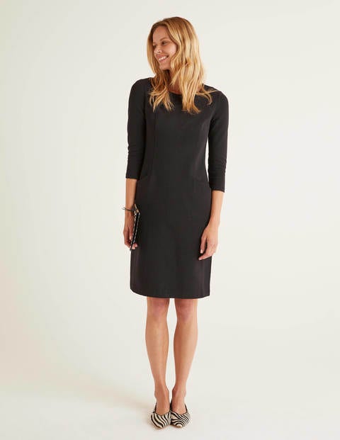 Ellen Ottoman Dress - Black Ellen Ottoman Dress - Black