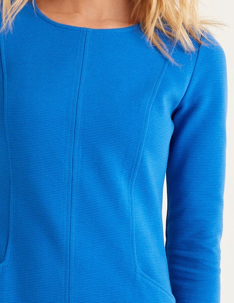 Ellen Ottoman Dress - Bold Blue Ellen Ottoman Dress - Bold Blue