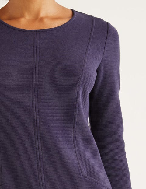 Ellen Ottoman Dress - Navy Ellen Ottoman Dress - Navy