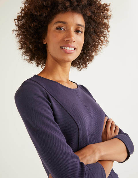 Ellen Ottoman Dress - Navy Ellen Ottoman Dress - Navy