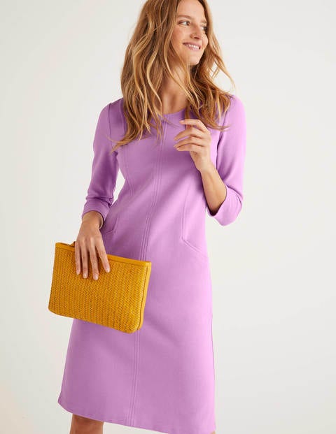 Ellen Ottoman Dress - Lupin Ellen Ottoman Dress - Lupin