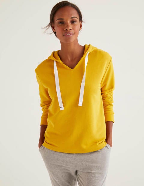 Jersey Lounge Hoodie - Saffron Jersey Lounge Hoodie - Saffron