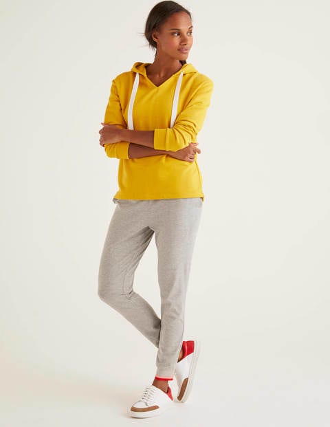 Jersey-Jogginghose Mit Gestreiften Bündchen - Grau Jersey-Jogginghose Mit Gestreiften Bündchen - Grau