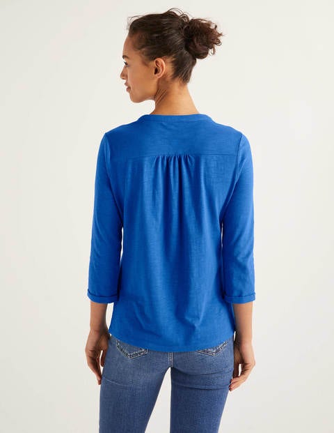 Sasha Jerseyhemd - Kräftiges Blau Sasha Jerseyhemd - Kräftiges Blau