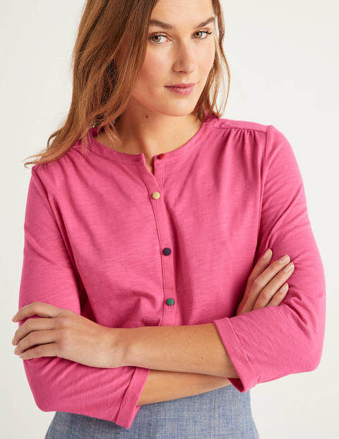 Sasha Jersey Shirt - Bright Camellia Sasha Jersey Shirt - Bright Camellia