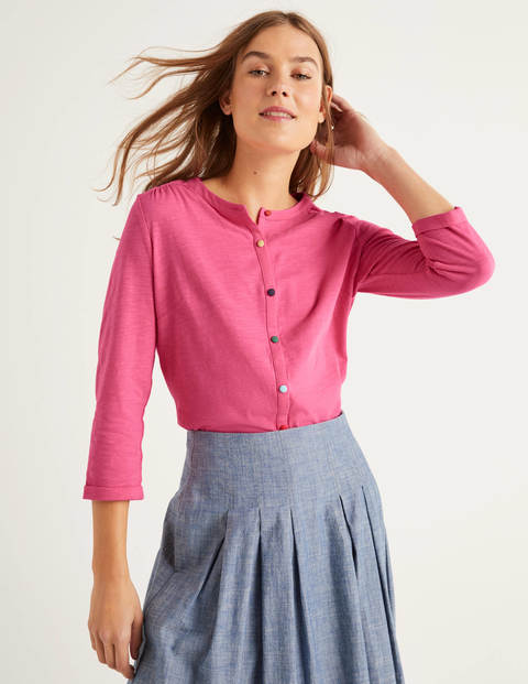 Sasha Jersey Shirt - Bright Camellia Sasha Jersey Shirt - Bright Camellia