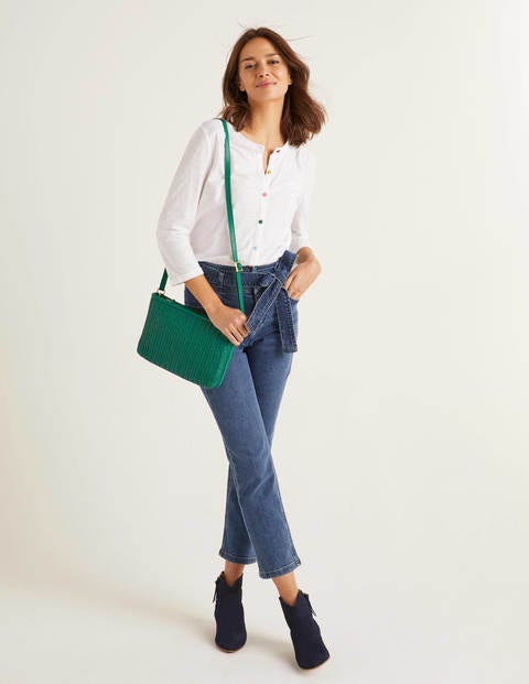 Sasha Jersey Shirt - White Sasha Jersey Shirt - White