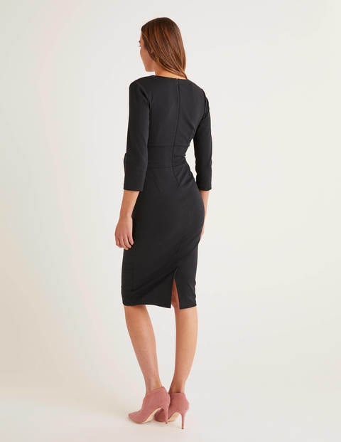 Sophie Ponte-Kleid - Schwarz Sophie Ponte-Kleid - Schwarz