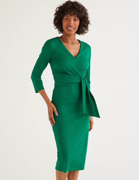 Sophie Ponte-Kleid - Waldgrün Sophie Ponte-Kleid - Waldgrün