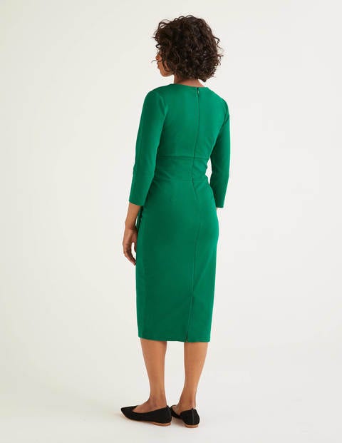 Sophie Ponte-Kleid - Waldgrün Sophie Ponte-Kleid - Waldgrün
