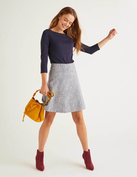 Supersoft Slash Neck Top - Navy Supersoft Slash Neck Top - Navy