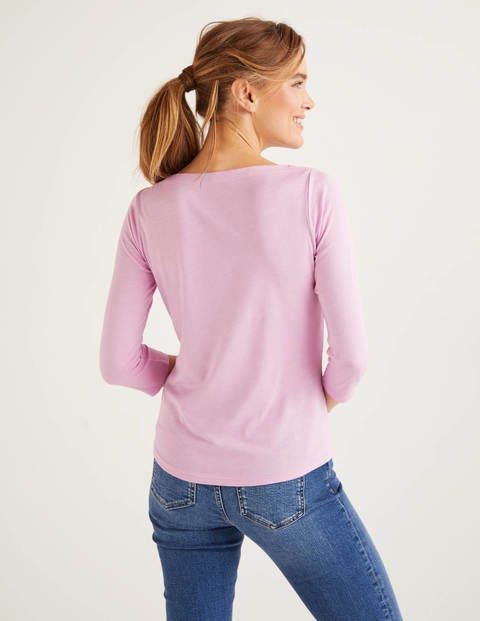 Supersoft Slash Neck Top - Rosebay Supersoft Slash Neck Top - Rosebay