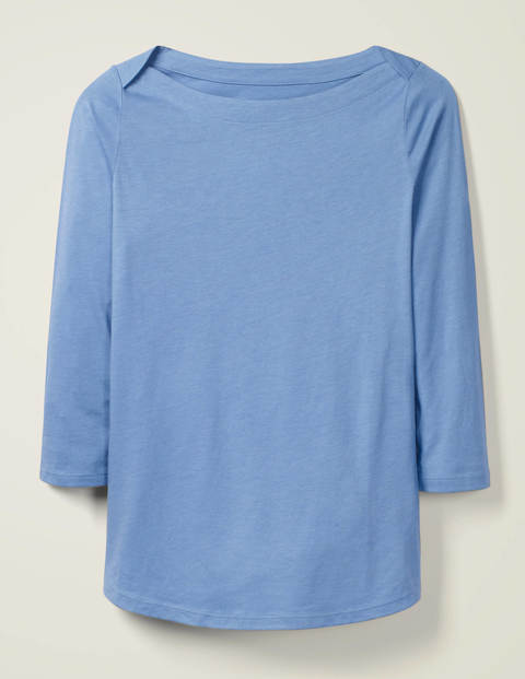 Supersoft Slash Neck Top - Sea Mist Supersoft Slash Neck Top - Sea Mist