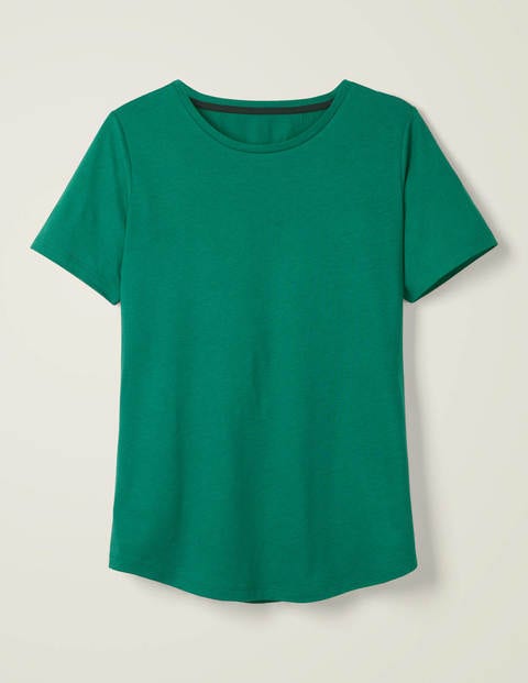 Superweiches Kurzärmliges T-Shirt - Waldgrün Superweiches Kurzärmliges T-Shirt - Waldgrün
