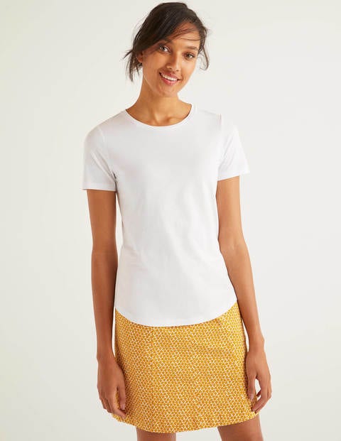 T-shirt manches courtes ultra-doux - Blanc T-shirt manches courtes ultra-doux - Blanc