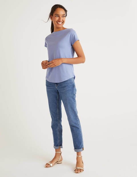 Supersoft Slash Neck Tee - Sea Mist Supersoft Slash Neck Tee - Sea Mist