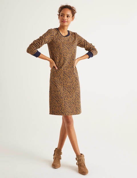 boden leopard print dress