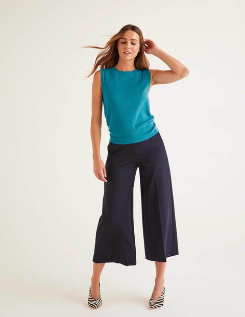 Favourite Cotton Knitted Tank - Vibrant Teal Favourite Cotton Knitted Tank - Vibrant Teal