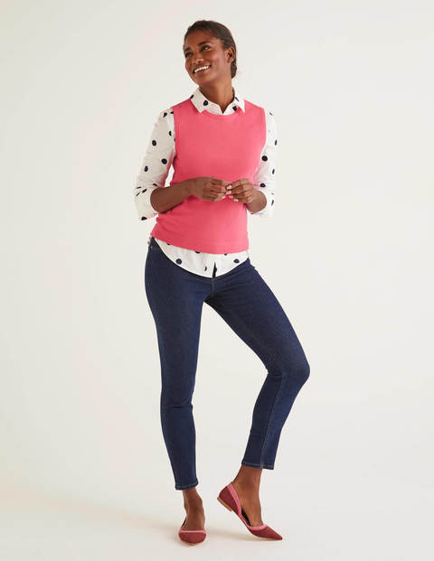 Favourite Knitted Tank - Bright Camellia Favourite Knitted Tank - Bright Camellia