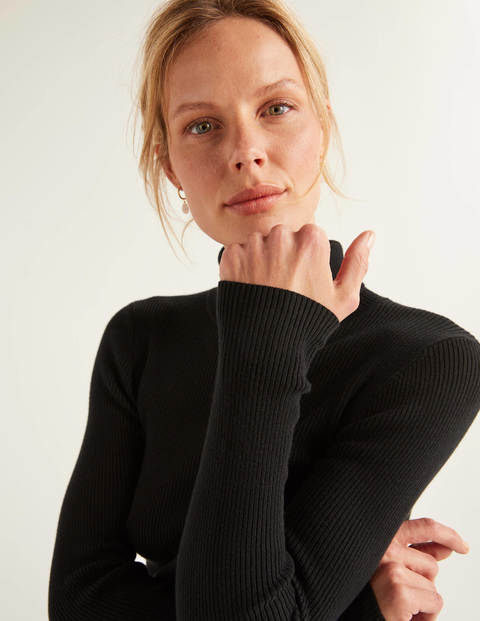 Tilly Roll Neck Jumper - Black Tilly Roll Neck Jumper - Black
