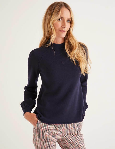 Kent Schwingender Pullover - Navy Kent Schwingender Pullover - Navy