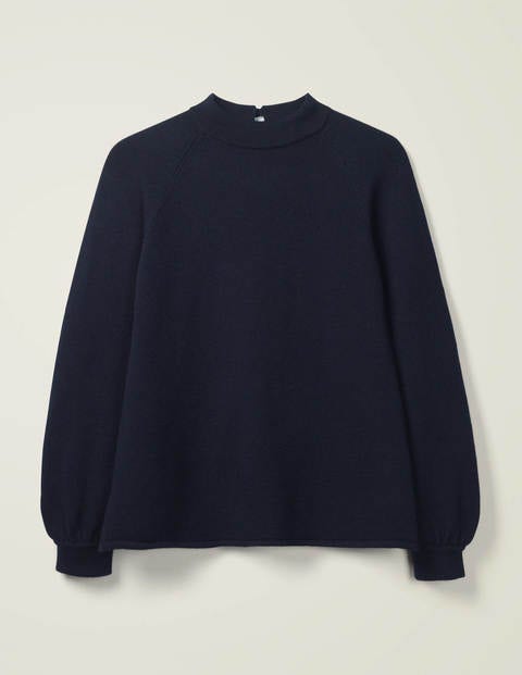 Kent Schwingender Pullover - Navy Kent Schwingender Pullover - Navy