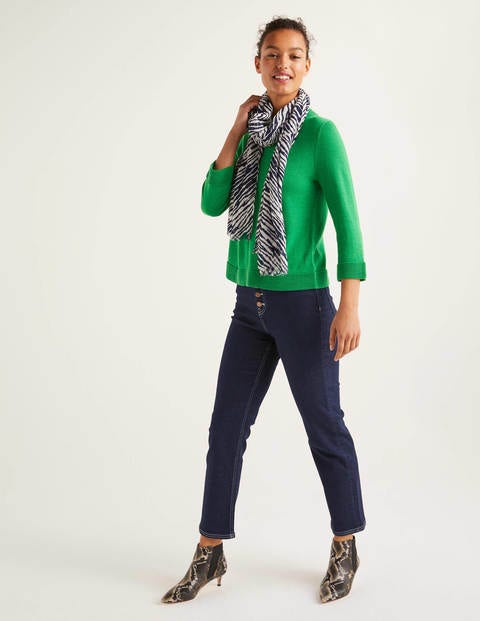 Worcester Schwingender Pullover - Sattes Smaragdgrün Worcester Schwingender Pullover - Sattes Smaragdgrün