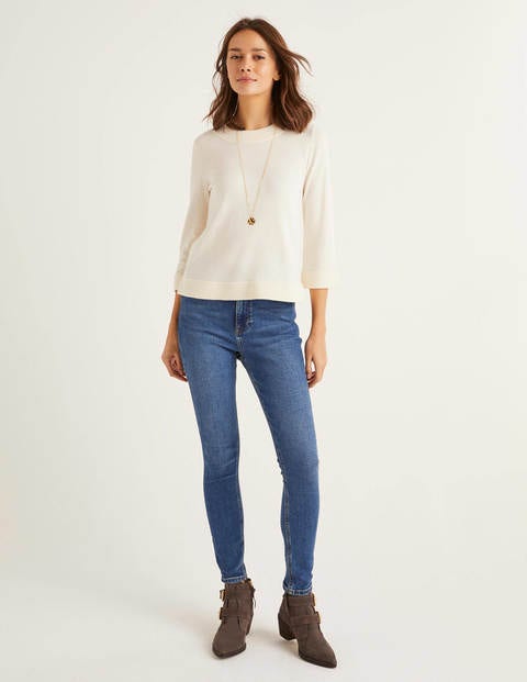 Worcester Swing Sweater - Ivory Worcester Swing Sweater - Ivory