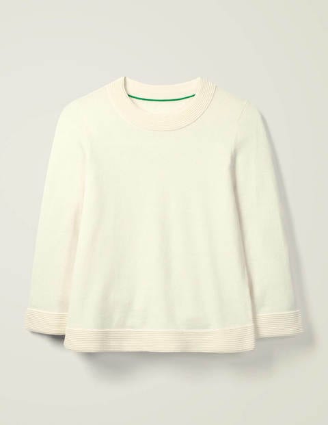 Worcester Swing Sweater - Ivory Worcester Swing Sweater - Ivory