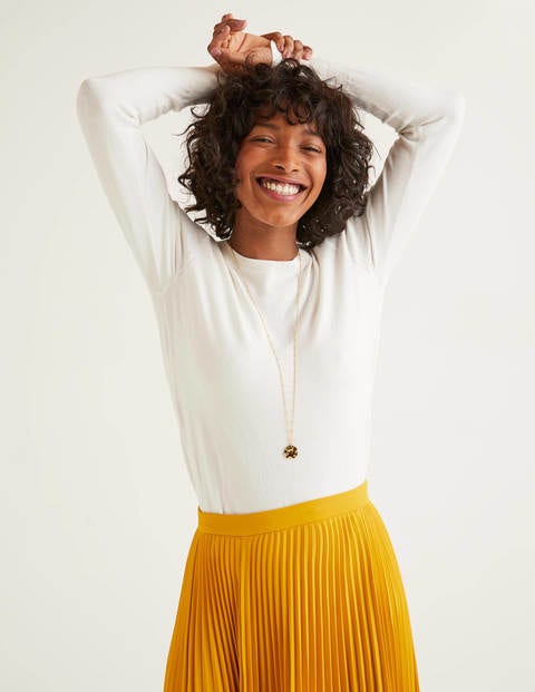Eldon Cotton Jumper - Ivory Eldon Cotton Jumper - Ivory