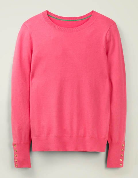 Eldon Baumwollpullover - Helles Pink Eldon Baumwollpullover - Helles Pink