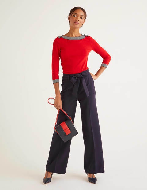 Gloucester Cotton Jumper - Post Box Red Gloucester Cotton Jumper - Post Box Red