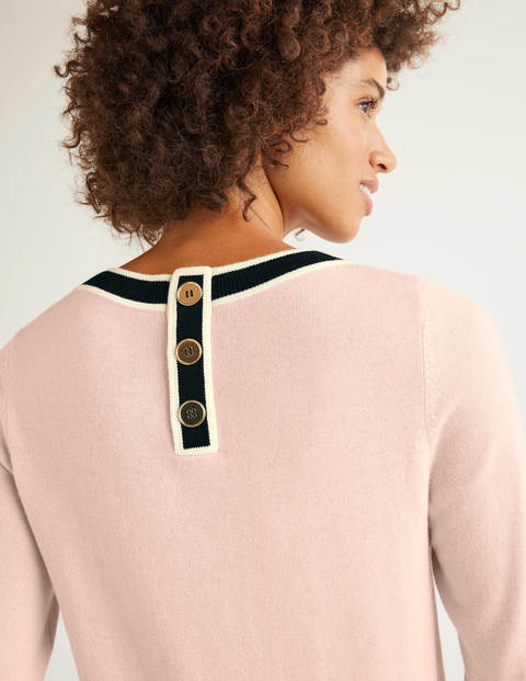 Norwich Pullover Mit Knopfleiste Am Rücken - Milchshake Norwich Pullover Mit Knopfleiste Am Rücken - Milchshake