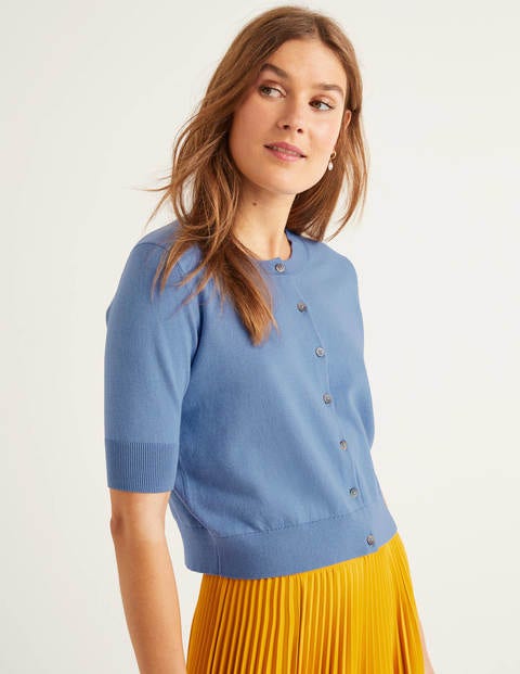 Favourite Crop Cardigan - Sea Mist Favourite Crop Cardigan - Sea Mist