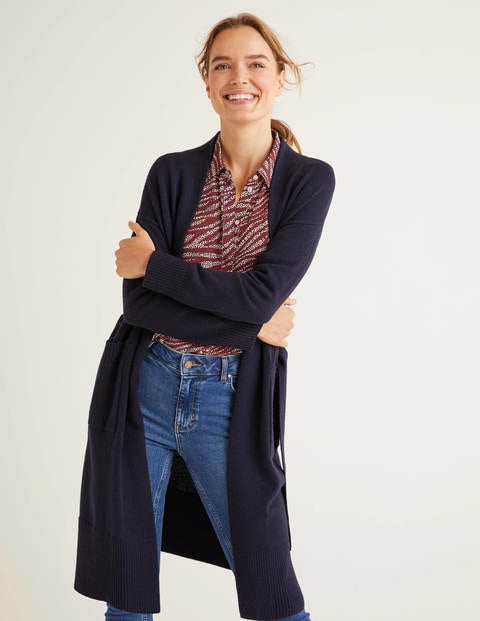 Orkney Gemütlicher Cardigan - Navy Orkney Gemütlicher Cardigan - Navy